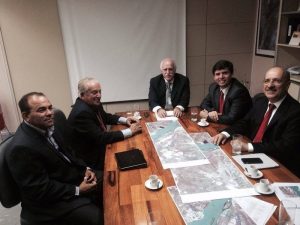 Prefeitos discutiram projeto de construção da ponte