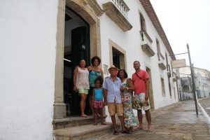 A família carioca aprovou o passeio pelo Centro Histórico