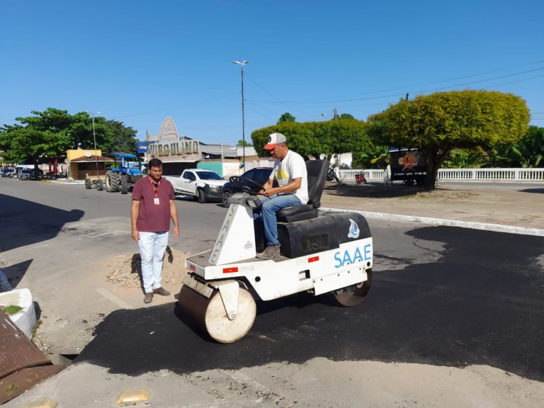 Prefeitura de Penedo realiza operação tapa-buracos com asfalto