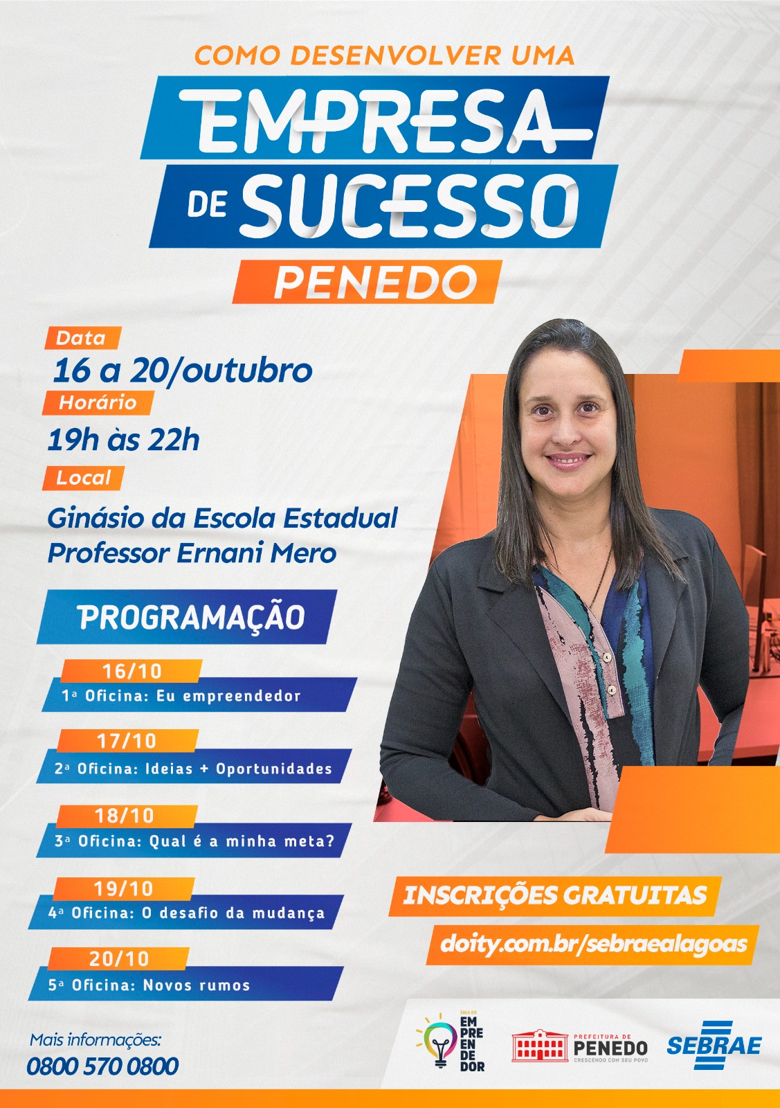 CAPACITAÇÃO - Estão abertas inscrições para curso Descomplique sua Empresa,  em parceria com o Sebrae