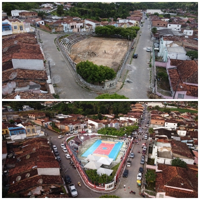 Prefeito Ronaldo Lopes recupera e revitaliza Praça de Esportes do Raimundinho